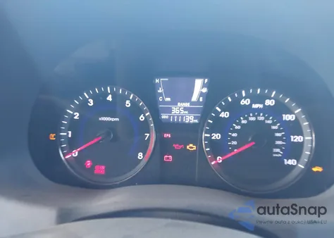 2013 Hyundai Accent Gls из США, поврежденный, VIN KMHCT4AE2DU480669